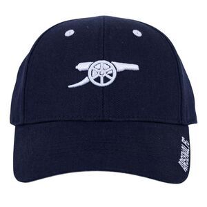 Arsenal FC Unisex Adult Frost MVP Baseball Cap / Navy/White